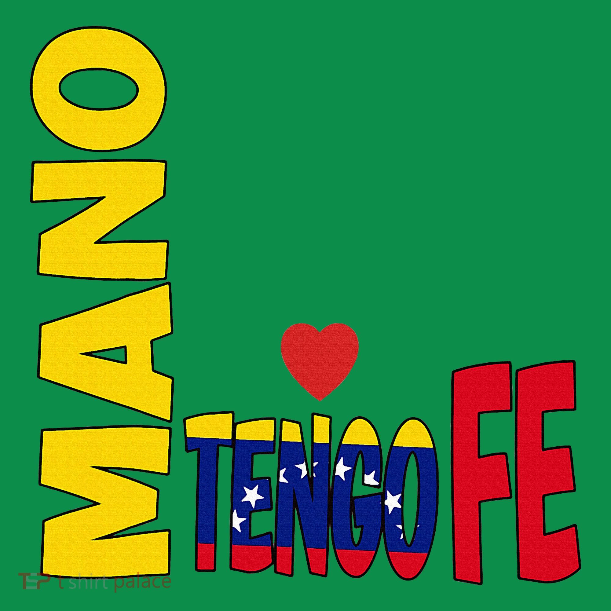 Venezuela Mano Tengo Fe Vinotinto Coaster