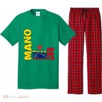 Venezuela Mano Tengo Fe Vinotinto Pajama Set thumb 0