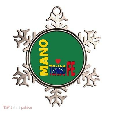 Venezuela Mano Tengo Fe Vinotinto Ornament