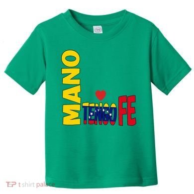 Venezuela Mano Tengo Fe Vinotinto Toddler T-Shirt