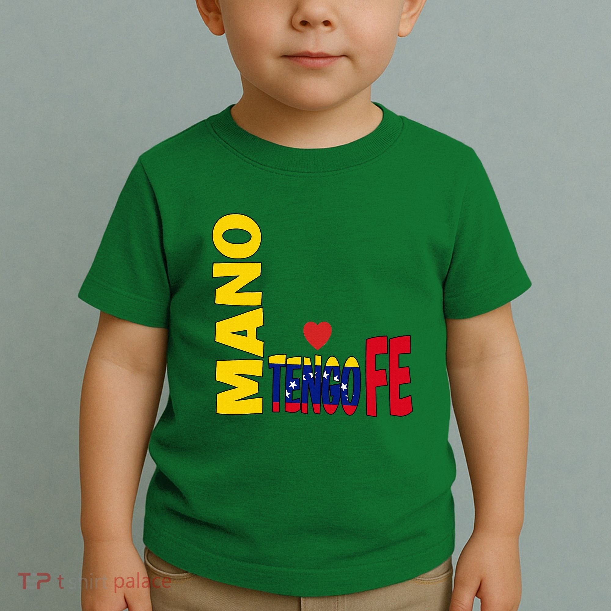 Venezuela Mano Tengo Fe Vinotinto Toddler T-Shirt