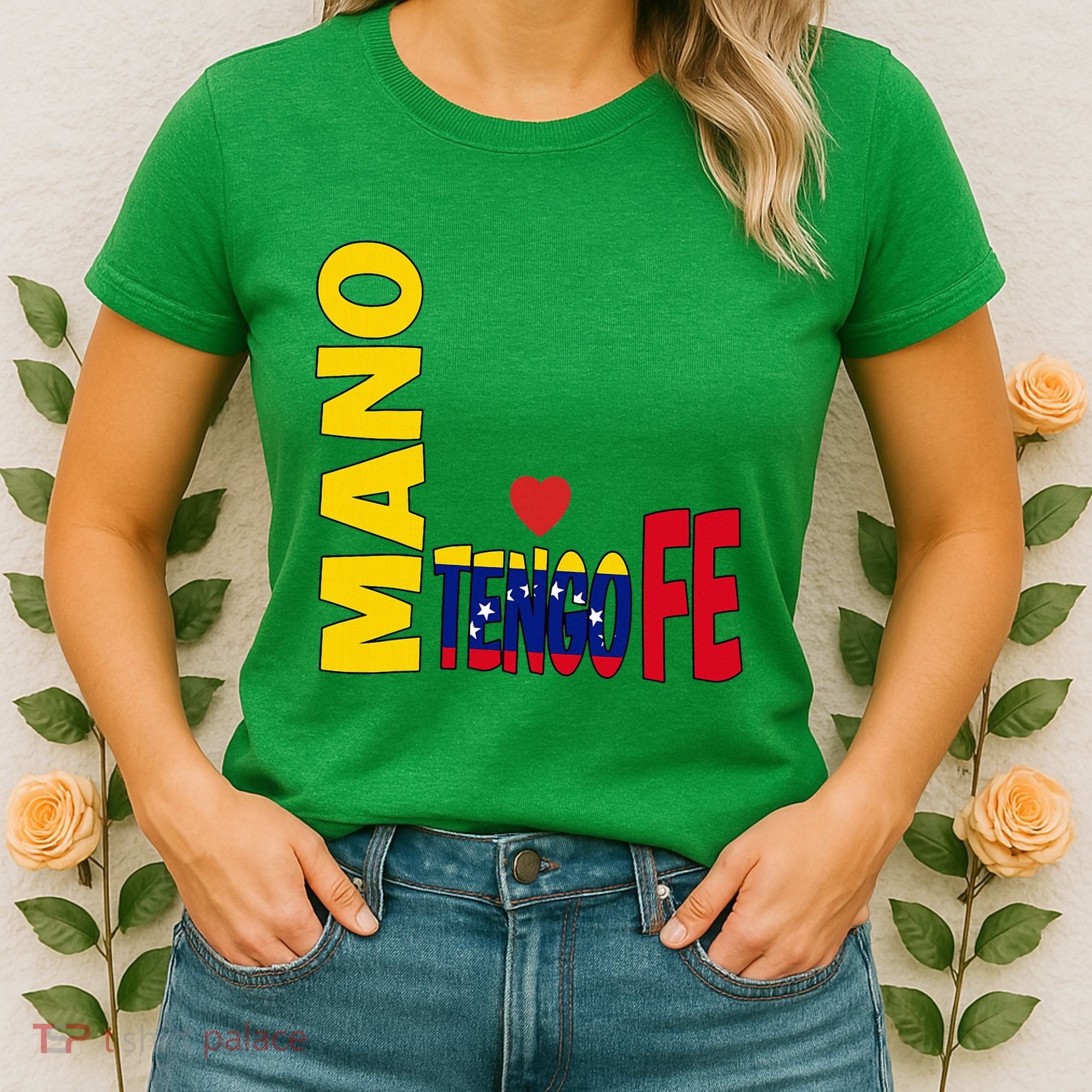 Venezuela Mano Tengo Fe Vinotinto Women's T-Shirt