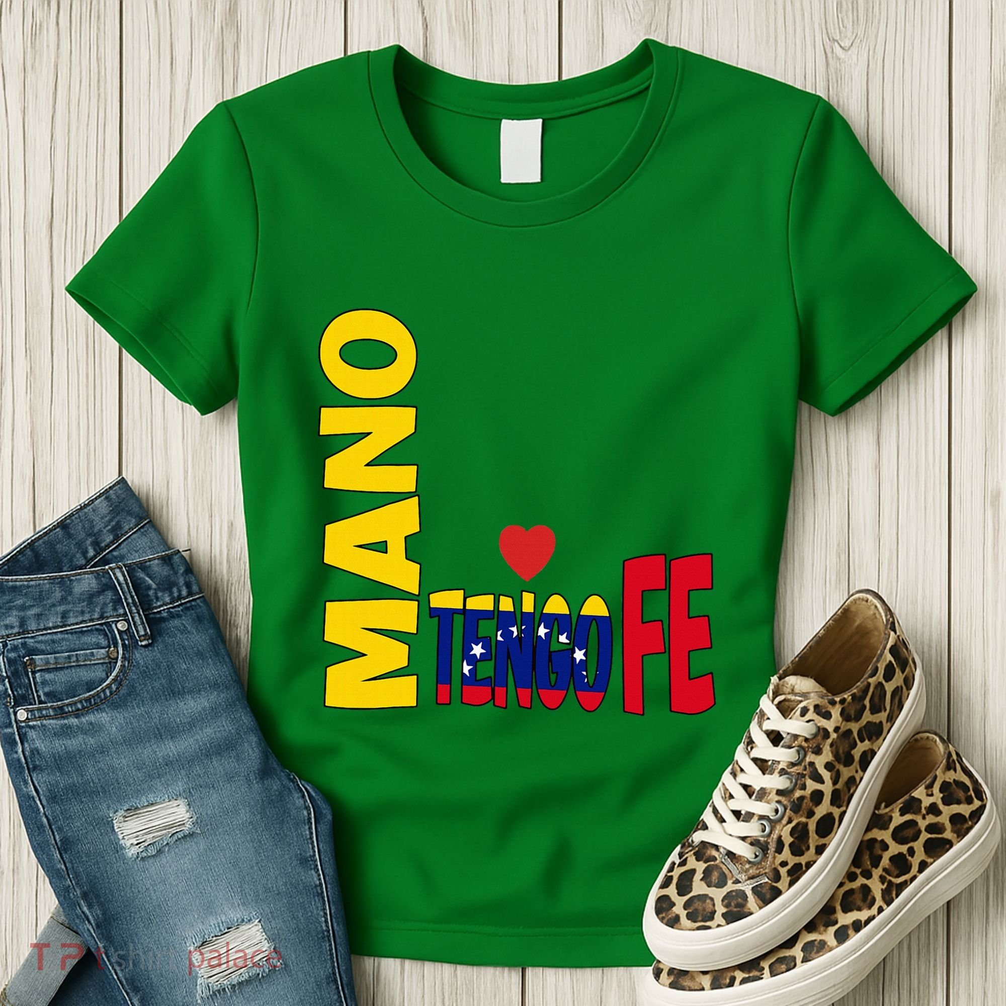 Venezuela Mano Tengo Fe Vinotinto Women's T-Shirt