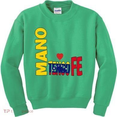 Venezuela Mano Tengo Fe Vinotinto Kids Sweatshirt