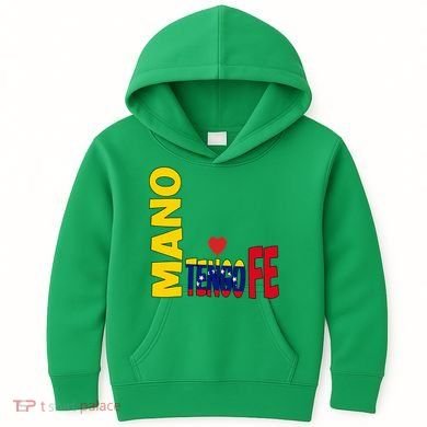 Venezuela Mano Tengo Fe Vinotinto Kids Hoodie