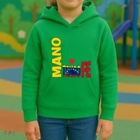 Venezuela Mano Tengo Fe Vinotinto Kids Hoodie thumb 3