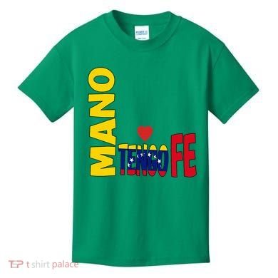 Venezuela Mano Tengo Fe Vinotinto Kids T-Shirt