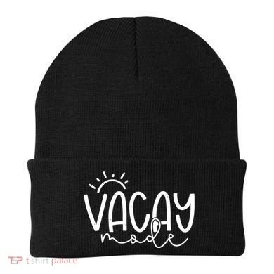Vacay Mode Tropical Vacation Beanie