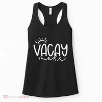 Vacay Mode Tropical Vacation Women's Tank Top thumb 0