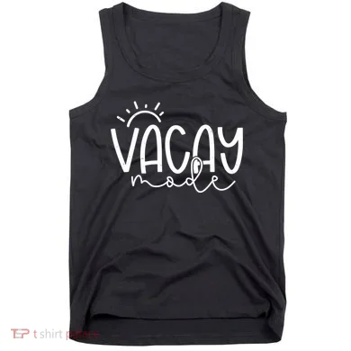 Vacay Mode Tropical Vacation Tank Top