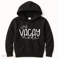 Vacay Mode Tropical Vacation Kids Hoodie thumb 0