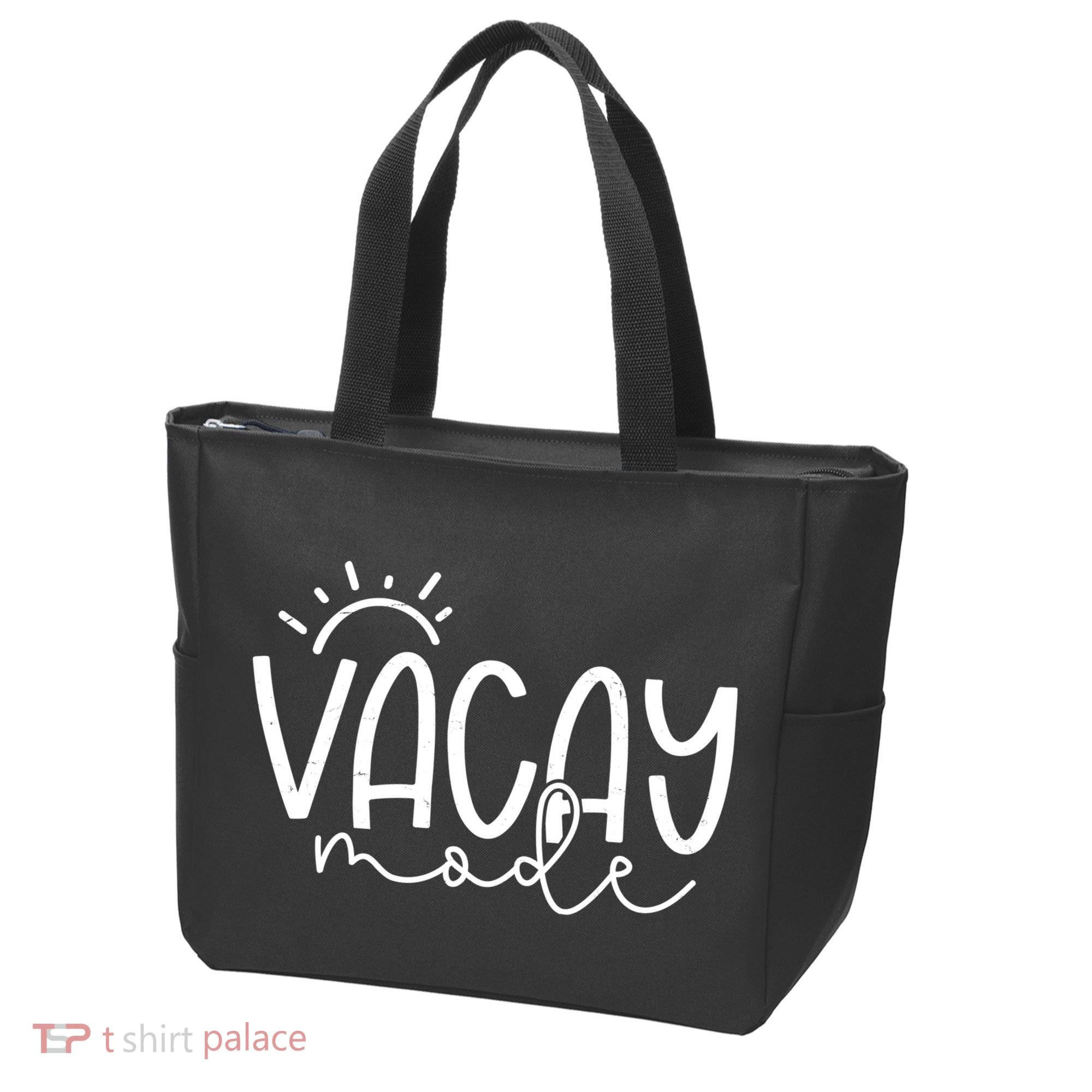 Vacay Mode Tropical Vacation Tote Bag