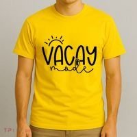 Vacay Mode Tropical Vacation T-Shirt thumb 3