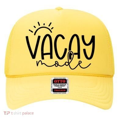 Vacay Mode Tropical Vacation Hat