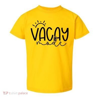 Vacay Mode Tropical Vacation Toddler T-Shirt