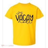 Vacay Mode Tropical Vacation Toddler T-Shirt thumb 0