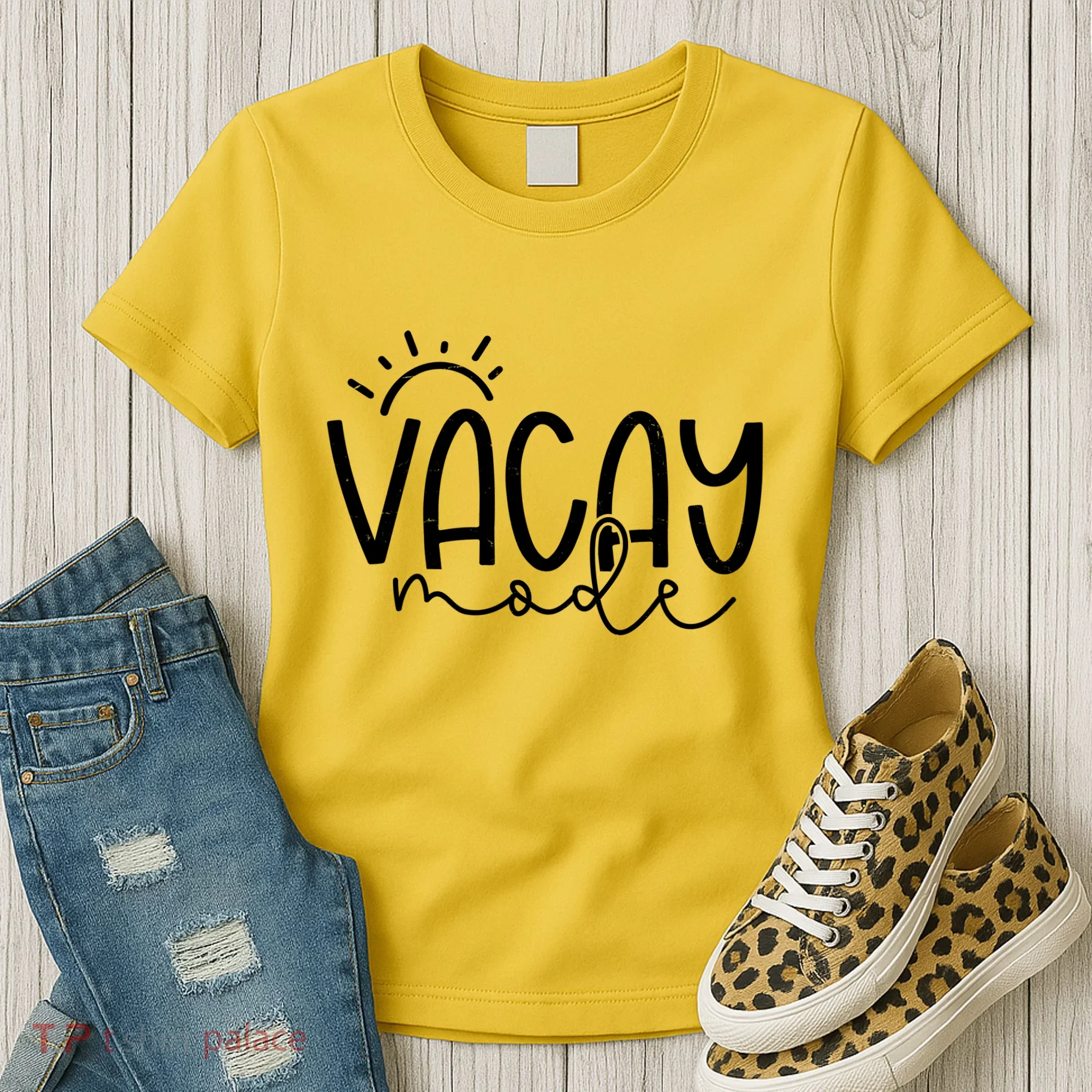Vacay Mode Tropical Vacation Women's T-Shirt