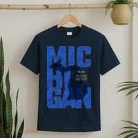 Vintage Michigan The Great Lake State T-Shirt thumb 2
