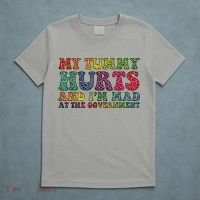 Vintage My Tummy Hurts And I'm Mad At Government Retro T-Shirt thumb 5
