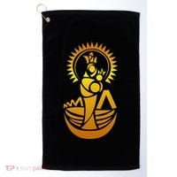 Venezuela Maracaibo Virgen Chinita Chiquinquira Golf Towel thumb 0