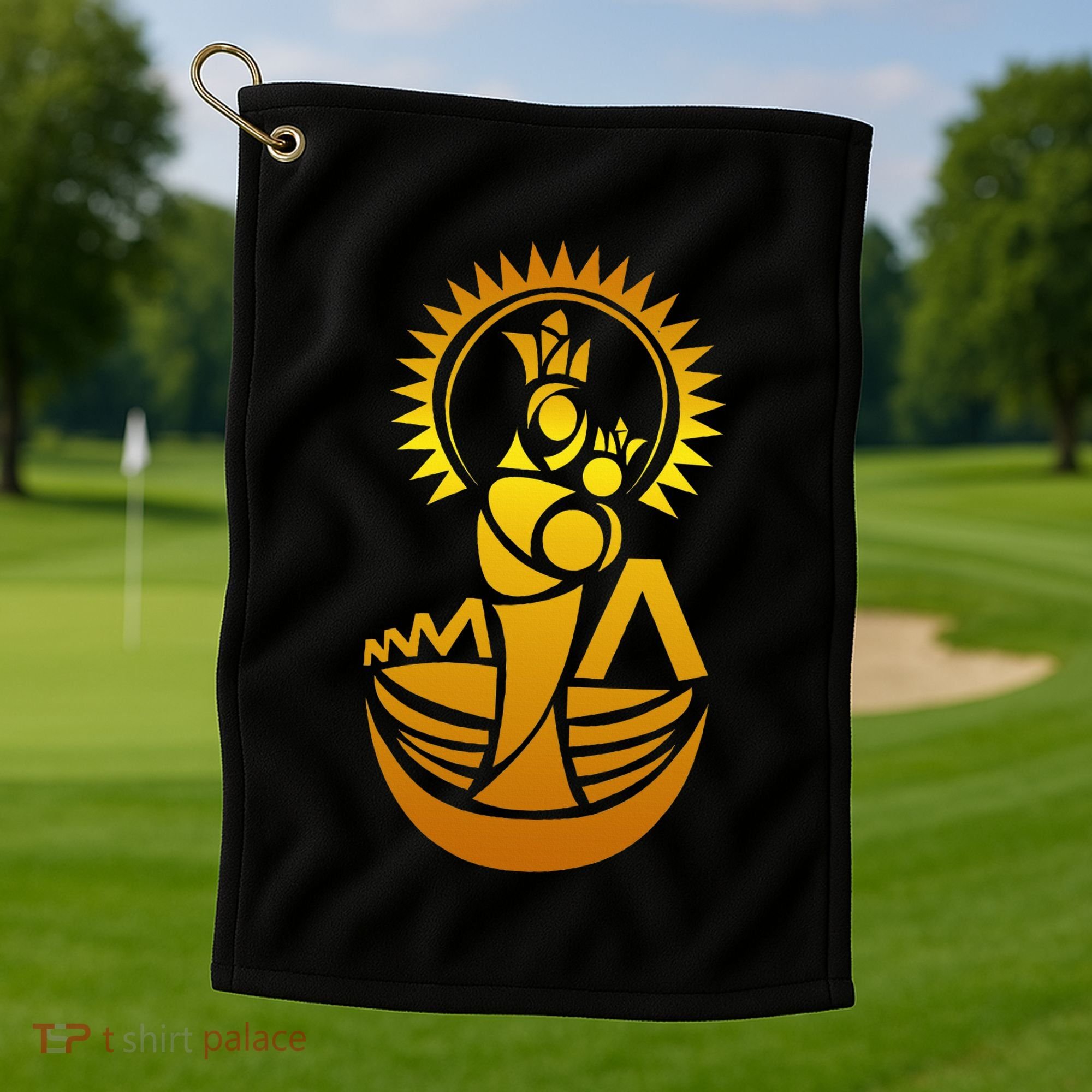 Venezuela Maracaibo Virgen Chinita Chiquinquira Golf Towel