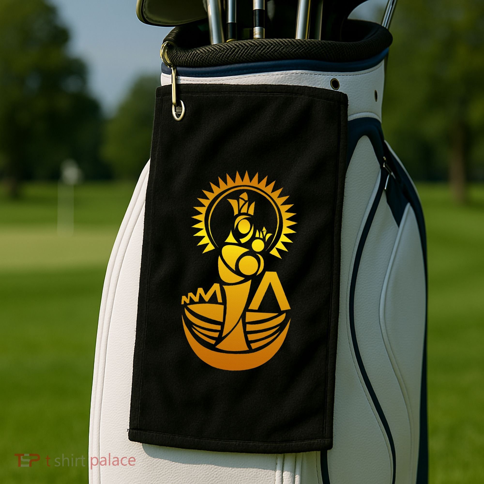 Venezuela Maracaibo Virgen Chinita Chiquinquira Golf Towel