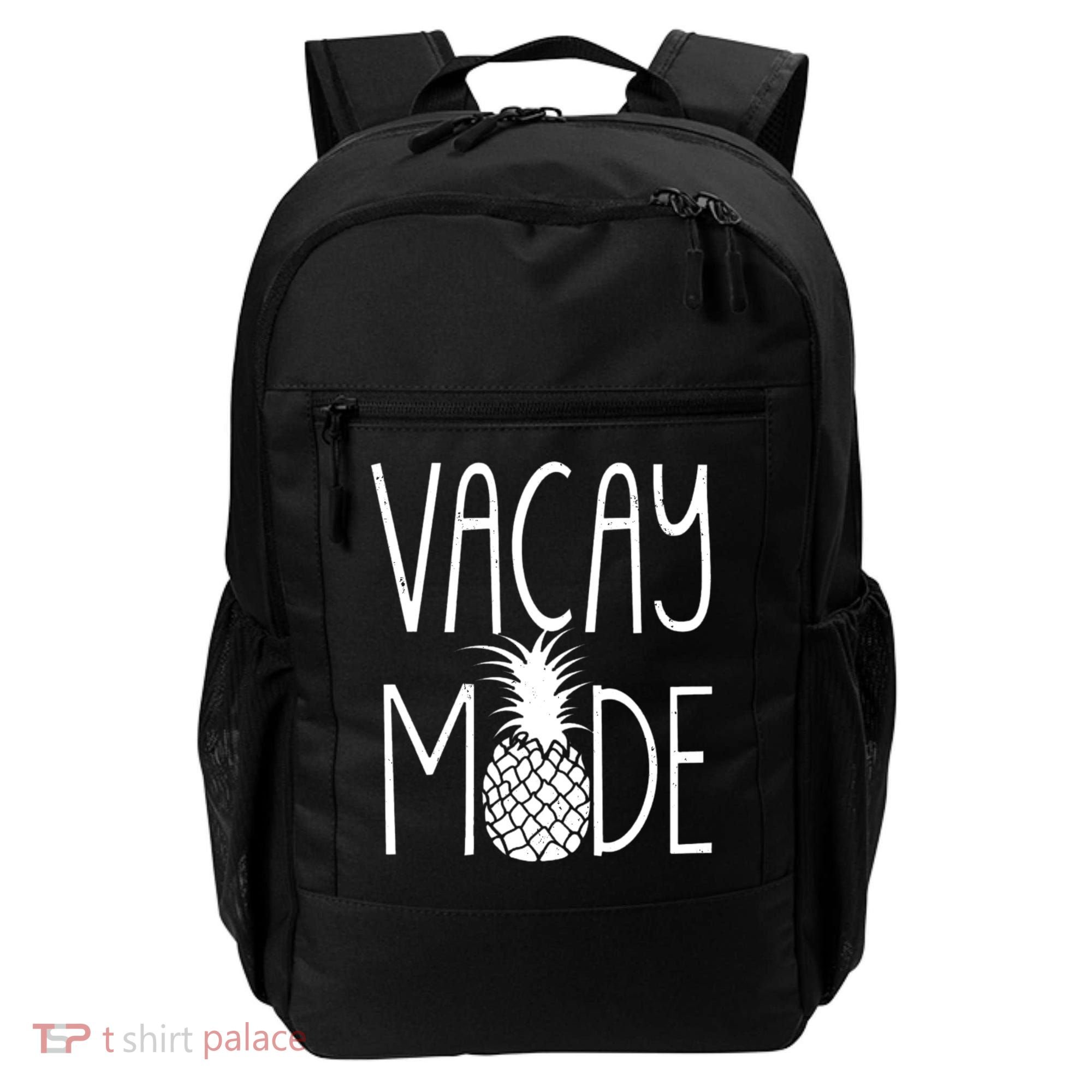 Vacay Mode Vacation Pineapple Backpack