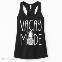 Vacay Mode Vacation Pineapple Women's Tank Top thumb 0