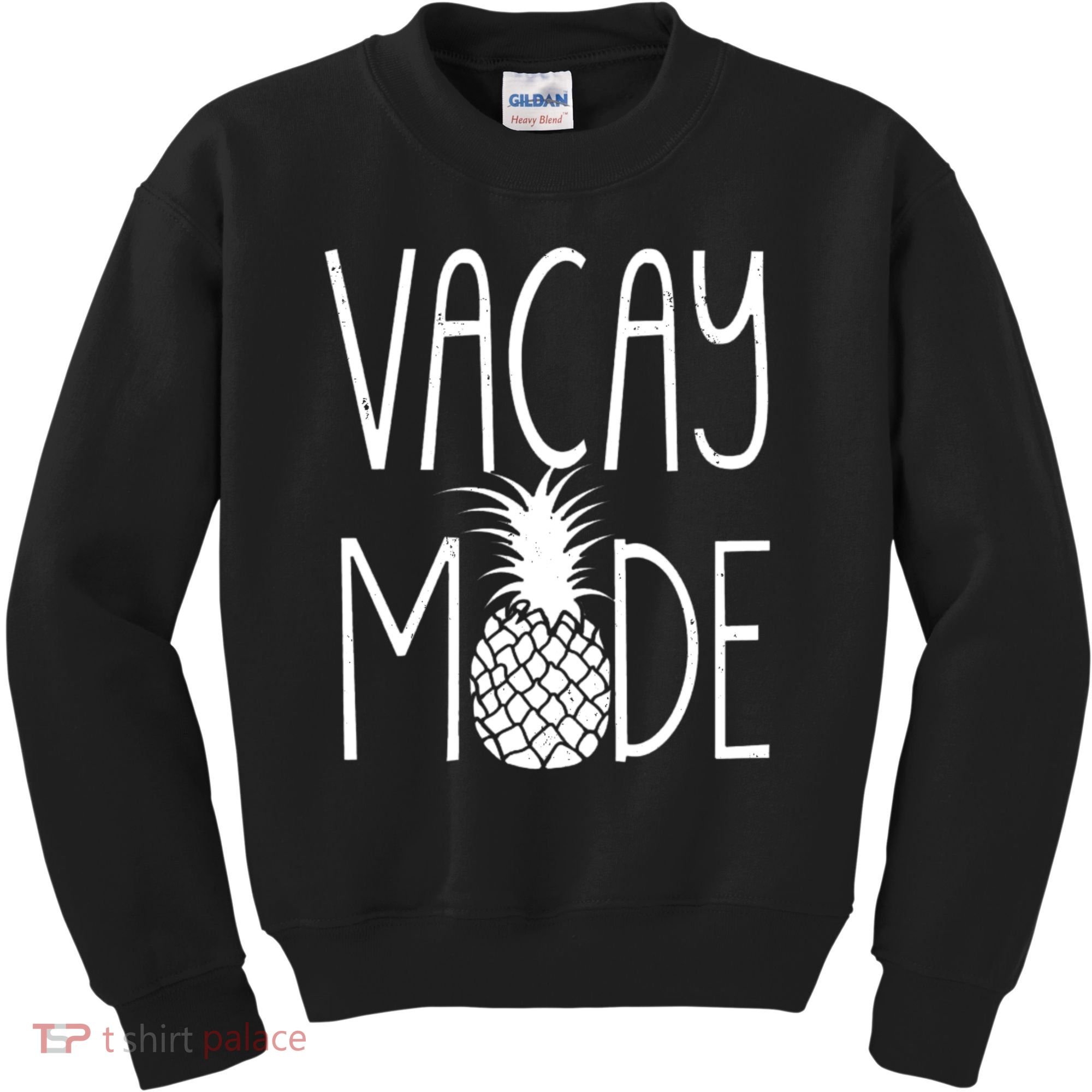 Vacay Mode Vacation Pineapple Kids Sweatshirt