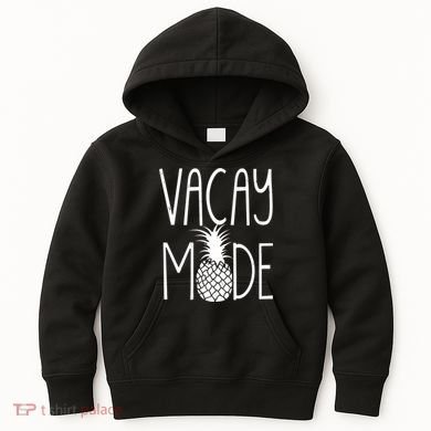 Vacay Mode Vacation Pineapple Kids Hoodie