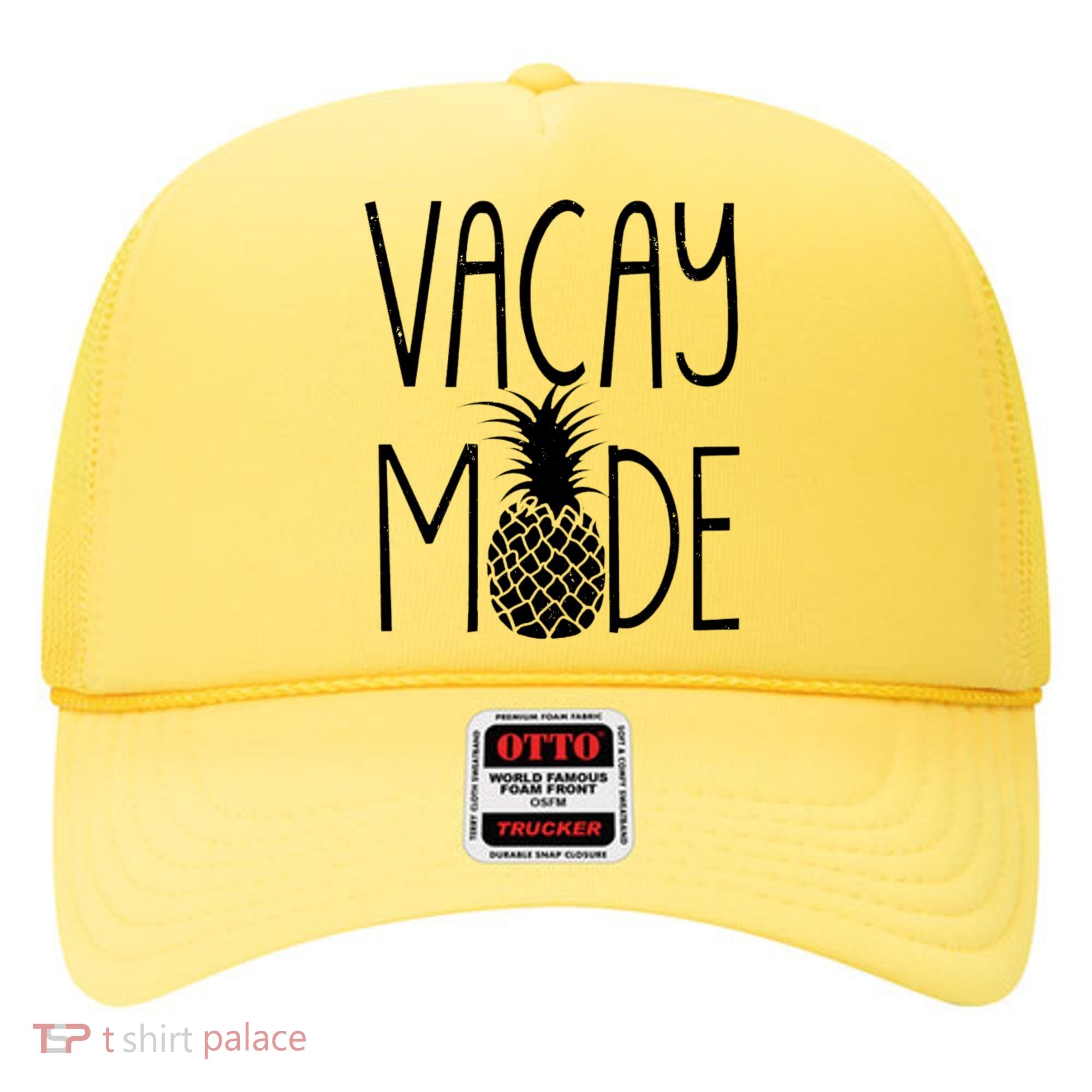 Vacay Mode Vacation Pineapple Hat