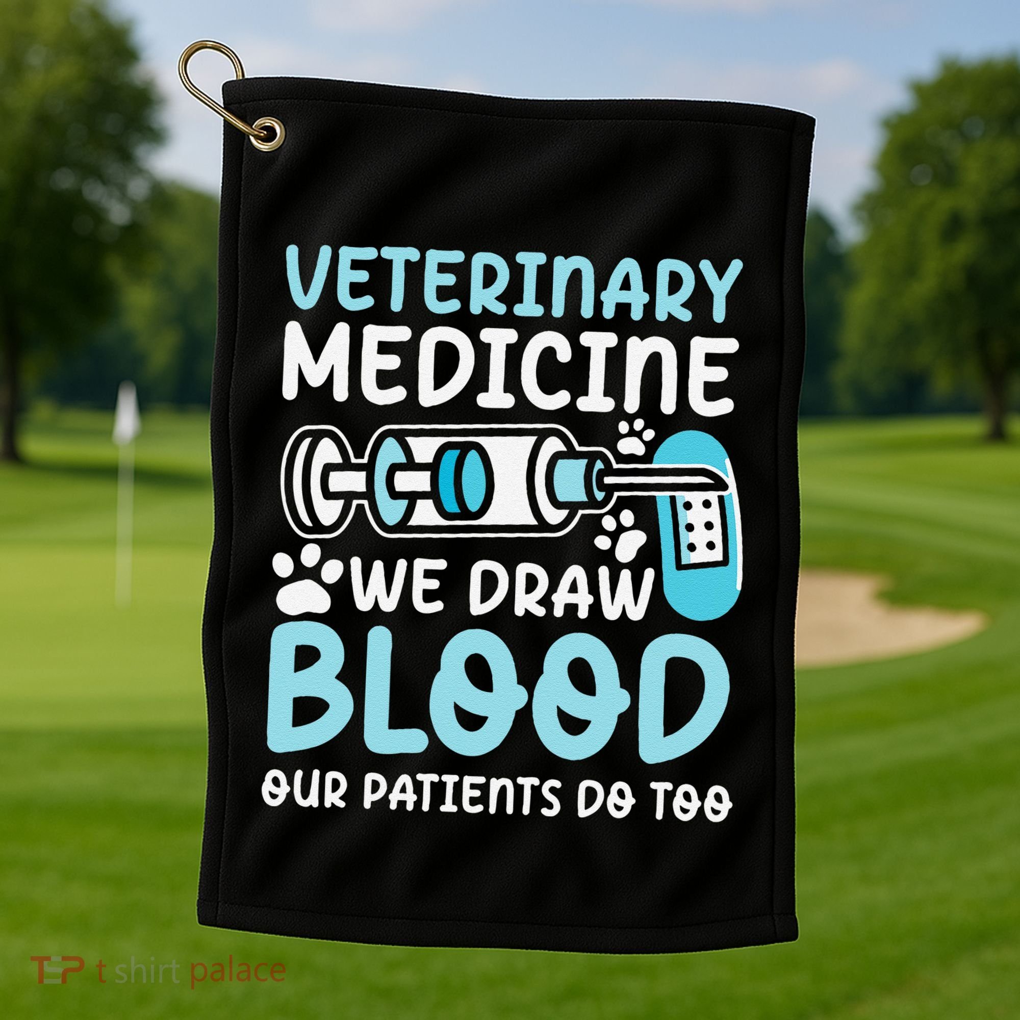 Veterinary Medicine Golf Towel
