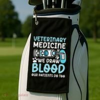 Veterinary Medicine Golf Towel thumb 2