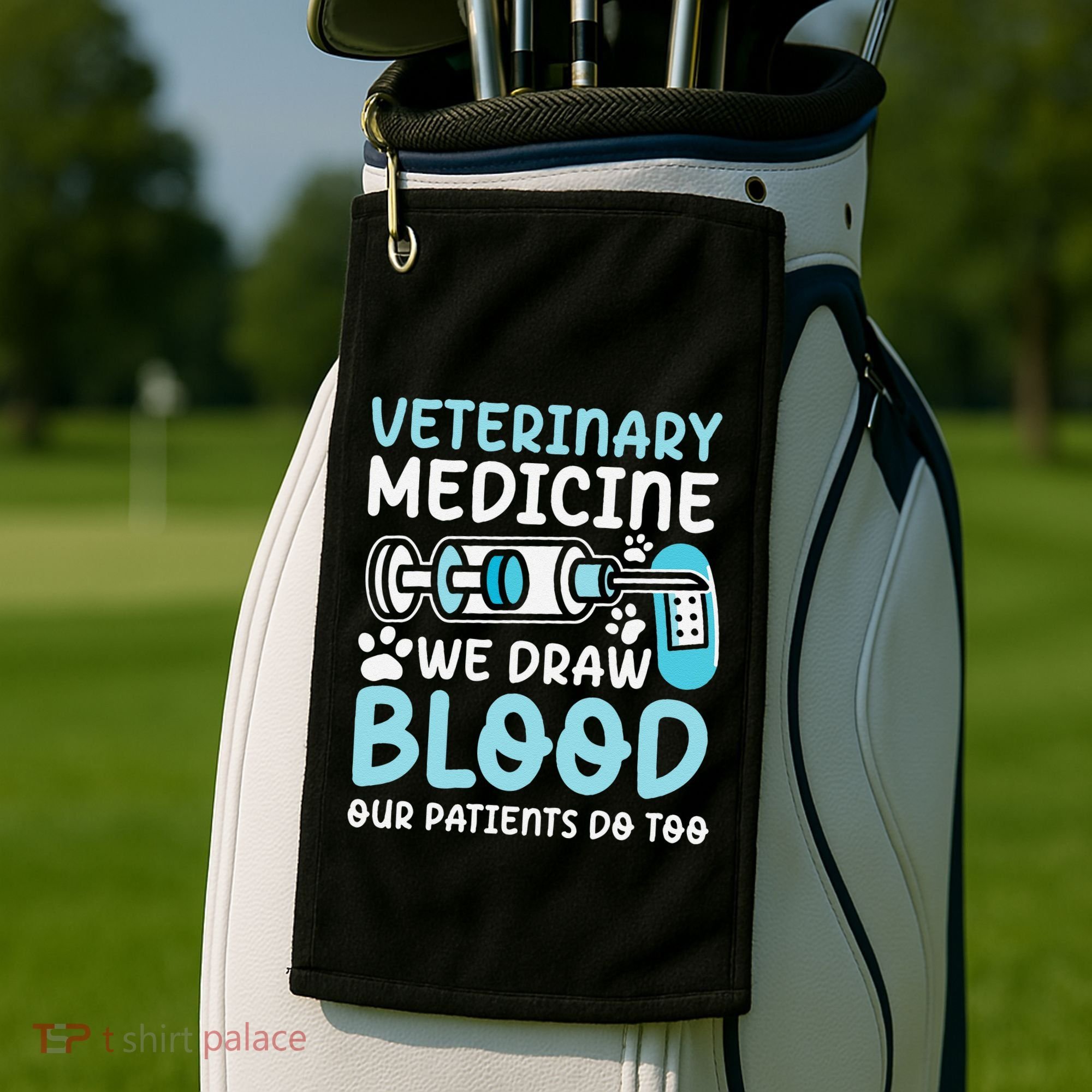 Veterinary Medicine Golf Towel
