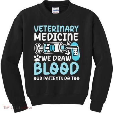 Veterinary Medicine Kids Sweatshirt