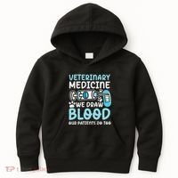 Veterinary Medicine Kids Hoodie thumb 0
