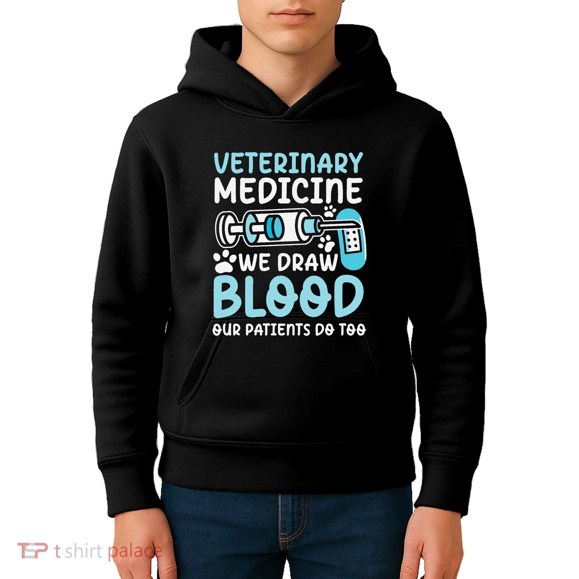 Veterinary Medicine Kids Hoodie