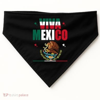Viva Mexico USA-Made Doggie Bandana