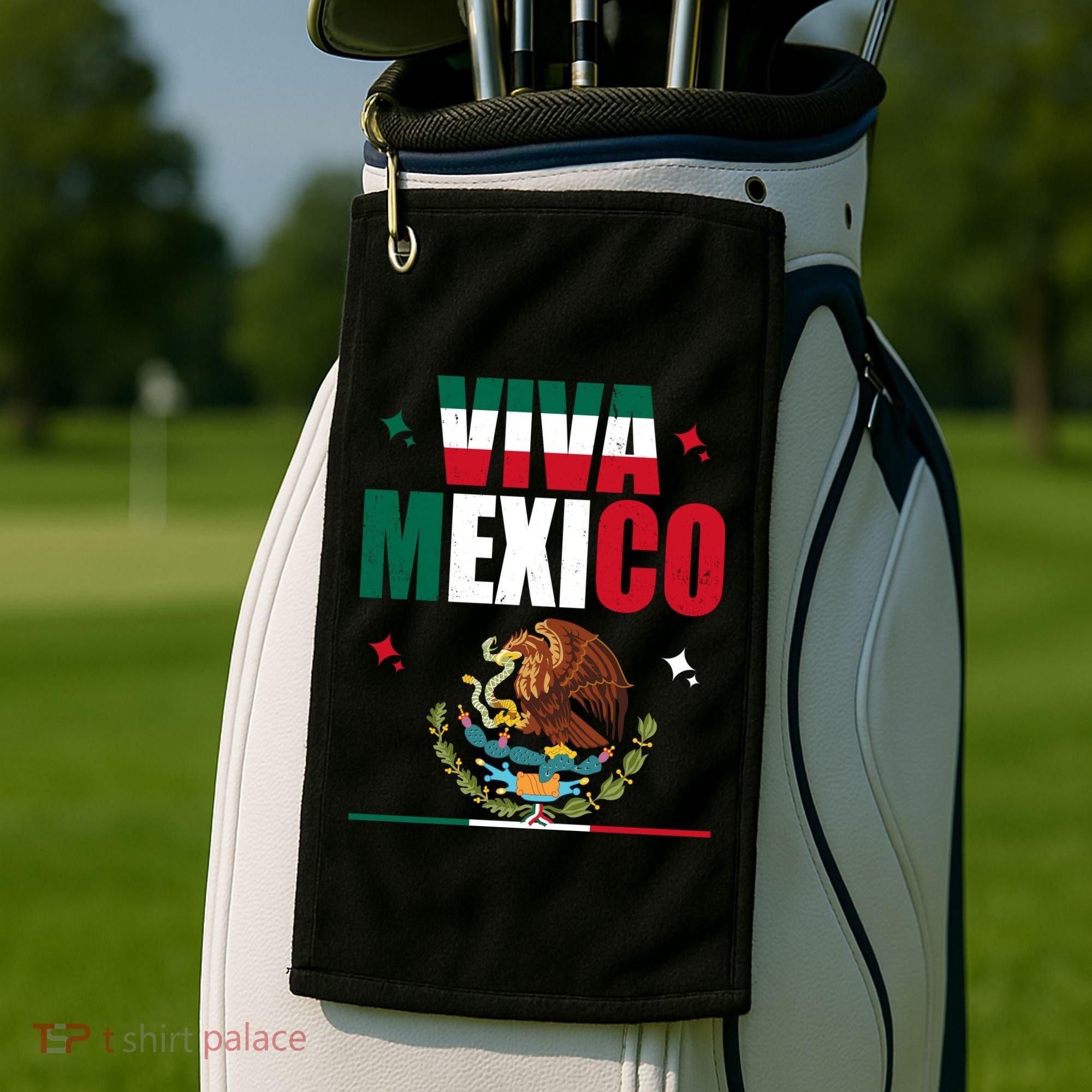 Viva Mexico Golf Towel