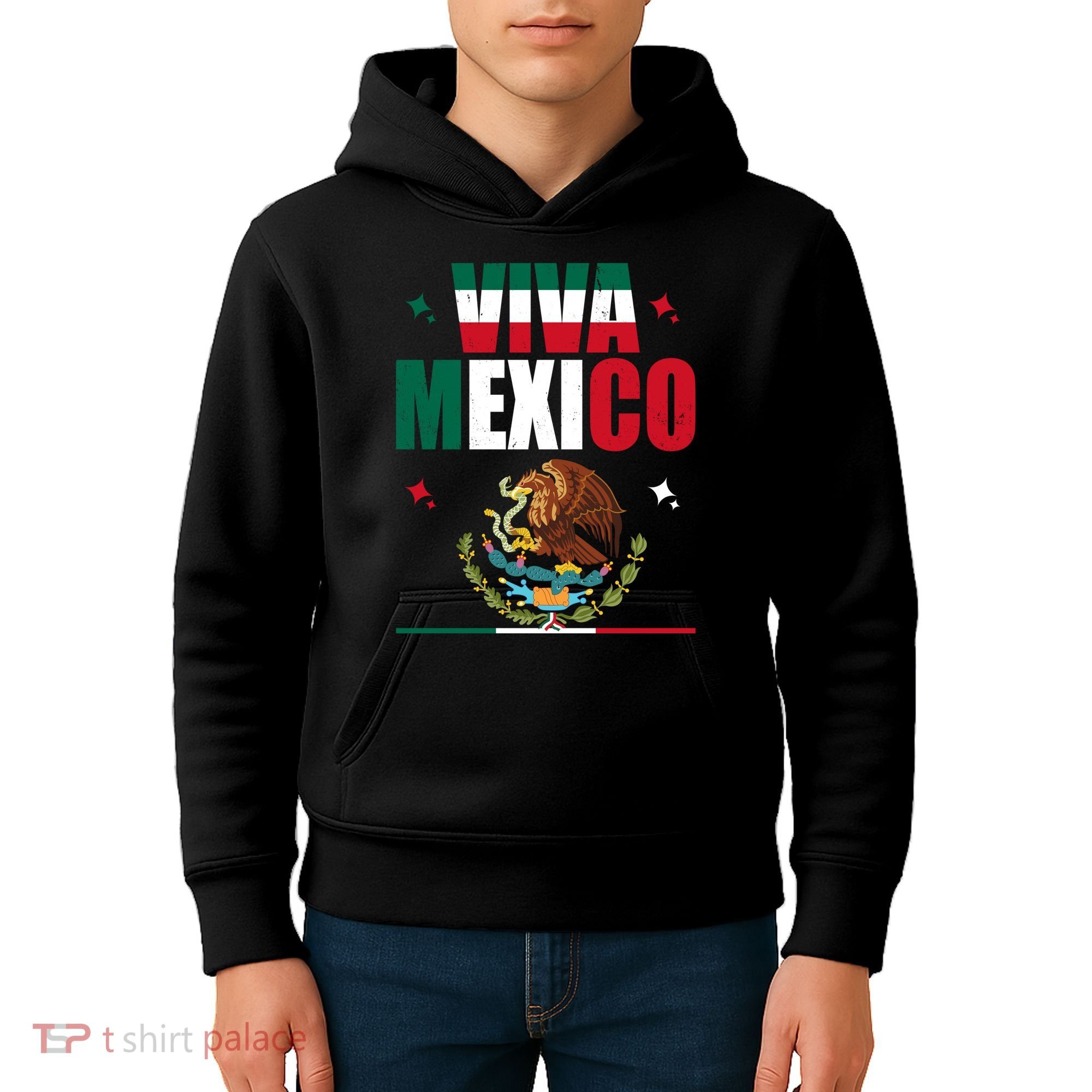 Viva Mexico Kids Hoodie