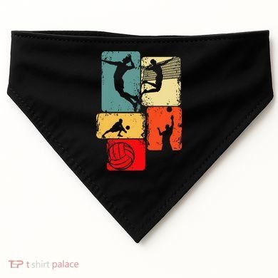 Volleyball Men USA-Made Doggie Bandana