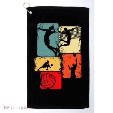 Volleyball Men Golf Towel