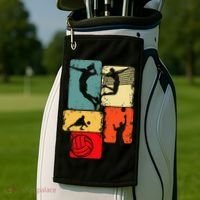 Volleyball Men Golf Towel thumb 2