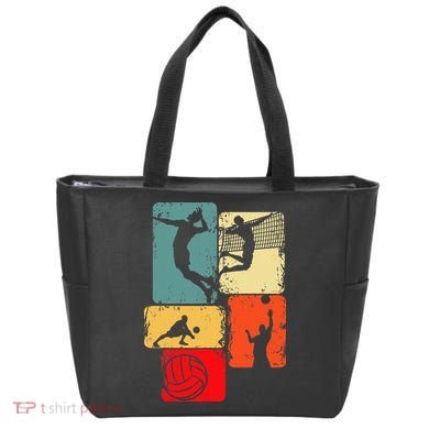 Volleyball Men Tote Bag