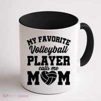 Volleyball Mom Coffee Mug thumb 1