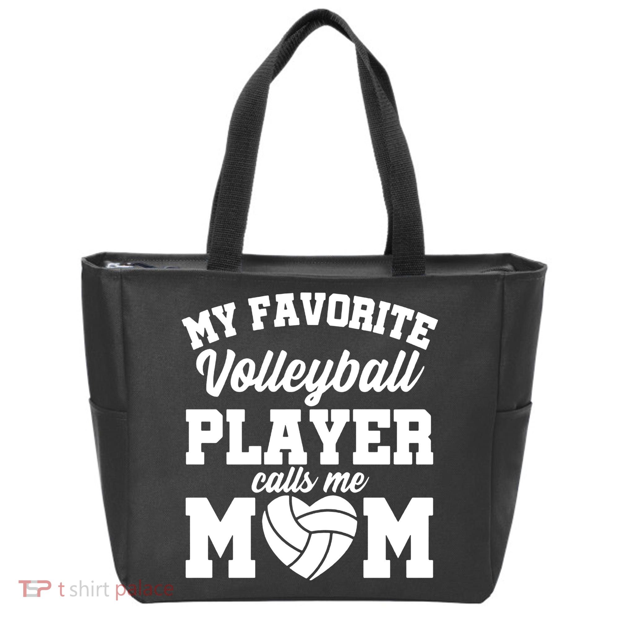 Volleyball Mom Tote Bag