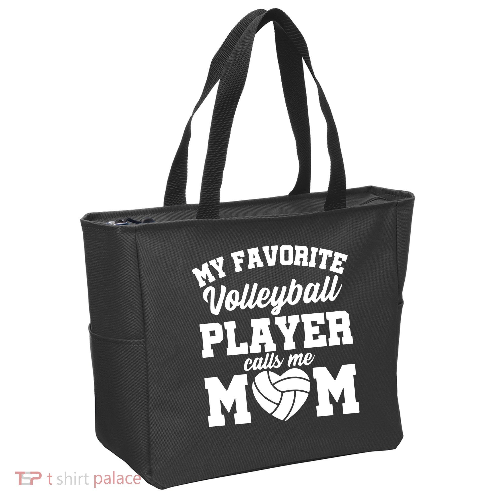 Volleyball Mom Tote Bag