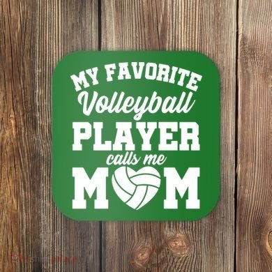 Volleyball Mom Coaster