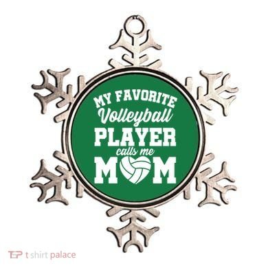 Volleyball Mom Ornament