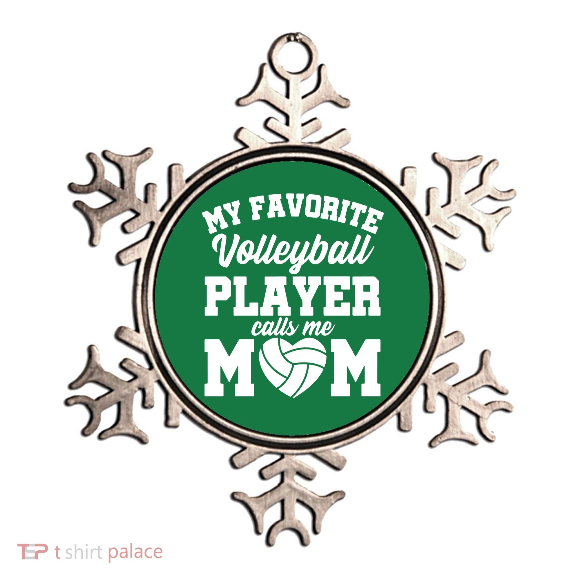 Volleyball Mom Ornament
